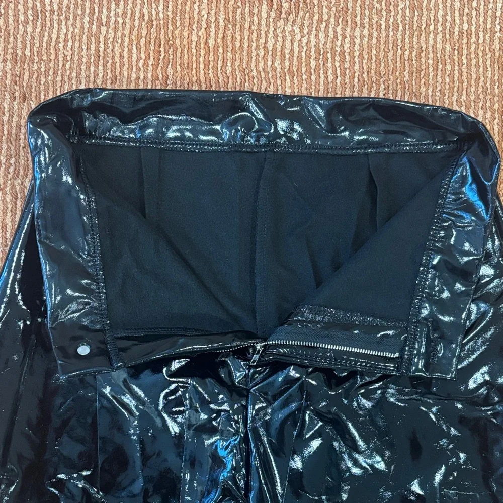 Fashionova Black AND Burgundy Vinyl Pants with soft interior (sweat proof) +more - Picture 11 of 16